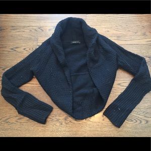 Wool bldnd cardigan